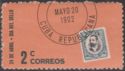 Maceo Stamp of 1907 and 1902 Simulated Cancel