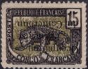 Leopard (Panthera pardus) overprint