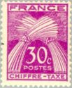 Sheaves of Wheat- Inscribed CHIFFRE-TAXE