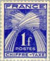 Sheaves of Wheat- Inscribed CHIFFRE-TAXE