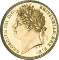 ½ Sovereign (George IV)