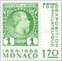 Stamp No 1 from Monaco