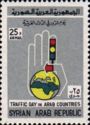Map of Arab Countries & Traffic signal