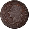 1 Liard (Louis XVI - I - Limoges)