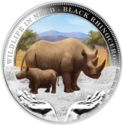 1 Dollar (Black Rhinoceros)