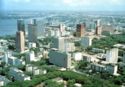 Aerial view of Abidjan