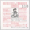 Johannes Gutenberg and printing characters