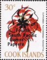Poinsettia - Overprinted 4th South Pacific Games