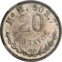 20 Centavos (Mo - Mexico City)