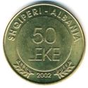 50 Lekë (writer Sami Frasheri - 90th Anniv. of Independence)