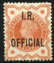 Queen Victoria (1819-1901) - Overprint - I.R. OFFICIAL