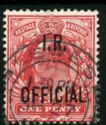 King Edward VII - Overprint - I.R. OFFICIAL