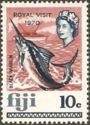Black Marlin (Istiompax indica) - Overprinted