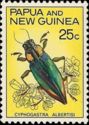 Albert Longtail Jewel Beetle (Cyphogastra albertisi)