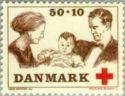 Princess Margrethe, Prince Henri & Prince Frederik (baby)