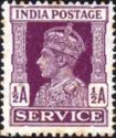 King George VI wearing Imperial Crown of India