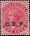 Queen Victoria (1819-1901) - Overprint "C.E.F."