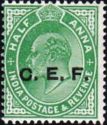 King Edward VII - Overprint "C.E.F."