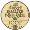 100 Francs (Fraternity Gold)