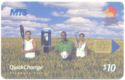 Three athletes in field with phonebooth puzzle 1/3