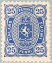 Coat of Arms 1885 - New Colors of 1875 Issue