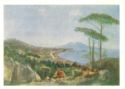 Alexander Ivanov. Landscape with a road in the vicinity of Naples. 1850s