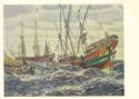 Evgeny Lansere. Ships since Peter I. 1911