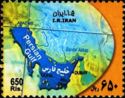 Map of Persian Gulf