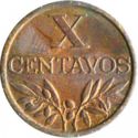 10 Centavos ("X")