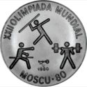 10 Pesos (22th Summer Olympics 1980 Moscow)