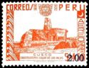 Machu Picchu at Cuzco - Overprint