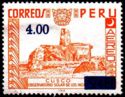 Machu Picchu at Cuzco - Overprint