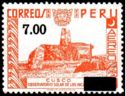 Machu Picchu at Cuzco - Overprint