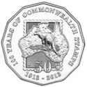50 Cents (100 Years of Commonwealth Stamps)