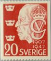King Gustav V - 40 years reign Jubilee