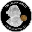 10 Dollars (Golden Jubilee Monarchs - George III)