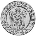 ⅛ Scudi (17 1/2 Soldi. 117th doge Marco Foscarini. No date)