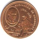 1 Peso (naturalist Alexander von Humboldt 1769 β 1859)
