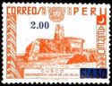 Machu Picchu at Cuzco - Overprint