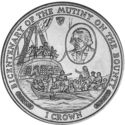 1 Crown (Mutiny on the Bounty - Captain Bligh and crew set afloat)