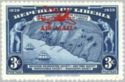Red Airmail Overprint