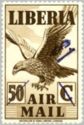 Eagle (Aquila sp.) - Overprint New Value