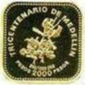 2,000 Pesos (Tricentennial - City of Medellín)