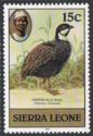 Blue Quail (Synoicus adansonii); 1982 imprint