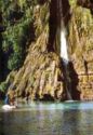 Ein-Gedi: waterfall at Nachal-David