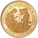 2,000 CĂłrdobas (U.S. Bicentennial - Betsy Ross)