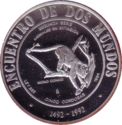 5 Córdobas (Animals in extinction - II Iberoamerican Series)