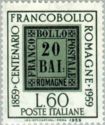 Romagna 20b. Stamp of 1859