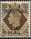 British Stamp Overprinted "B.A. Tripolitania"