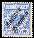 Crown/eagle with overprint